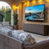 Creative Backyard Movie Night Ideas Around a Pool-Area TV