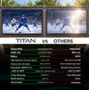 Titan G100 Mini-LED Outdoor TV, Covered Patio, IP65 Smart Weatherproof TV, 4K HDR, 144 Hz, Google AI OS, Up to 3000 Nits, Wi-Fi 6, Dolby Vision & Atmos, Onkyo, Outdoor TV Cover, Slim Bezel, 2 Year Warranty