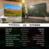Titan G300 Mini-LED Outdoor TV, Full Sun, IP65 Smart Weatherproof TV, 4K HDR, 144 Hz, Google AI OS, Up to 5000 Nits, Wi-Fi 5, Dolby Vision & Atmos, Bang & Olufsen, Outdoor TV Cover, Slim Bezel, 2 Year Warranty