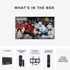 Titan L100 QNED Outdoor TV, Covered Patio, IP65 Smart Weatherproof TV, 4K HDR, 60 Hz, Web AI OS, Wi-Fi 5, Dolby Digital, Outdoor TV Cover, Slim Bezel, 2 Year Warranty