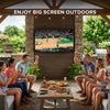 Titan L300 Mini-LED QNED Outdoor TV, Full Sun, IP65 Smart Weatherproof TV, 4K HDR, 120 Hz, Web AI OS, 1500 Nits, Wi-Fi 6E, Dolby Vision, Outdoor TV Cover, Slim Bezel, 2 Year Warranty