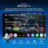 Commercial-Grade Titan Weatherproof Outdoor TV Full Sun Mini-LED QLED 4K Smart TV powered by Google AI OS, Bonus: Premium Tv Cover