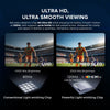 Commercial - Grade Titan Weatherproof Outdoor TV Full Sun QLED 4K Smart TV powered by Samsung Tizen SmartThings, Bonus: Premium Tv Cover + Roku Stick - Titan Outdoor TV
