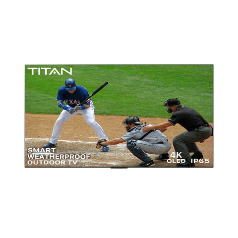 Titan Covered Patio Outdoor Smart TV 4K OLED L-Series (L100) - Titan Outdoor TV
