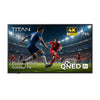 Titan L100 QNED Outdoor TV, Covered Patio, IP65 Smart Weatherproof TV, 4K HDR, 60 Hz, Web AI OS, Wi-Fi 5, Dolby Digital, Outdoor TV Cover, Slim Bezel, 2 Year Warranty - Titan Outdoor TV