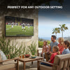 Titan S200 QLED Outdoor TV, Partial Sun, IP65 Smart Weatherproof TV, 4K HDR, 120 Hz, Tizen AI OS, 1000 Nits, Wi - Fi 5, HDR10+, Outdoor TV Cover, Slim Bezel, 2 Year Warranty - Titan Outdoor TV