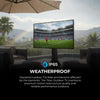 Titan S300 Mini - LED Outdoor TV, Full Sun, IP65 Smart Weatherproof TV, 4K HDR, 120 Hz, Tizen AI OS, Up To 2500 Nits, Wi - Fi 5, HDR10+, Outdoor TV Cover, Slim Bezel, 2 Year Warranty - Titan Outdoor TV