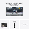 Titan S300 Mini - LED Outdoor TV, Full Sun, IP65 Smart Weatherproof TV, 4K HDR, 120 Hz, Tizen AI OS, Up To 2500 Nits, Wi - Fi 5, HDR10+, Outdoor TV Cover, Slim Bezel, 2 Year Warranty - Titan Outdoor TV