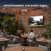 Titan TT - SQD Mini - LED Commercial - Grade Outdoor TV, Full Sun, IP65 Smart Weatherproof TV, 4K HDR, 144 Hz, Google AI OS, 10000 Nits, Bonus: Premium Tv Cover + Roku Stick, 2 Year Warranty - Titan Outdoor TV