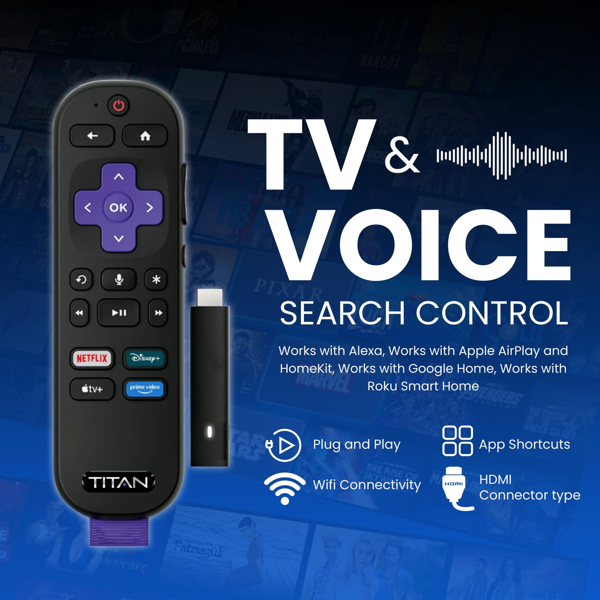 Titan Weatherproof Roku Stick– Titan Outdoor TV